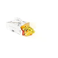 Restaurantware Cater Tek 9 x 7 x 3 Inch Food Boxes 100 Grease-Resistant Take Out Food Containers - With Handle Recyclable Newsprint Paper To Go Containers For Meals Snacks Or Baked Goods