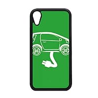Plug Line Energy Vehicles Protect Environment for iPhone XR Case for Apple Cover Phone Protection