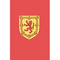 I Love Scotland: Lined Notebook Paper to Write In | Royal Banner of Scotland | Lion Rampant of Scotland | Composition Notebook Journal Notepads Diary ... Men Women Dad Mum Girls Boys Christmas - 6x9