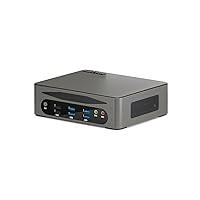 12th Gen i5-1340P(12 Cores 16 Threads) Mini PC, 64GB DDR5 1TB NVME SSD, WiFi6/BT5.2/USB3.0/4K Triple Display DP+HD+Type-C, Desktop Computers Small PC for Business Home Office