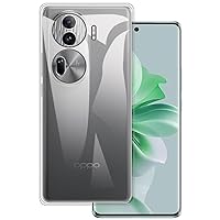 for Oppo Reno 11 5G Pro China Ultra Thin Phone Case, Gel Pudding Soft Silicone Phone Case for Oppo Reno 11 5G Pro China 6.74 inches (Transparent)