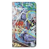 jjphonecase RW0588 Wall Graffiti PU Leather Flip Case Cover for Samsung Galaxy S7