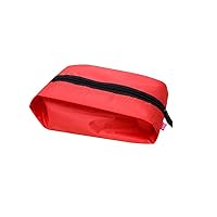 2pcs Outdoor Travel Simple Nylon Waterproof Shoe Bag Travel Shoes Storage Bag Foldable Bag