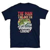 The Man The Myth The Fishing Legend Fish Hunting T-Shirt