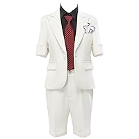 Boys' Summer Suit Two Pieces Peak Lapel Tuxedos Wedding Birthday Pageboy Dinner