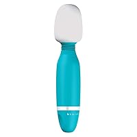 Bthrilled Classic Wand, Battery Operated Vibrator, Powerful Stimulator, Intimate Portable Personal Massager with 5 Vibration Patterns, Jade