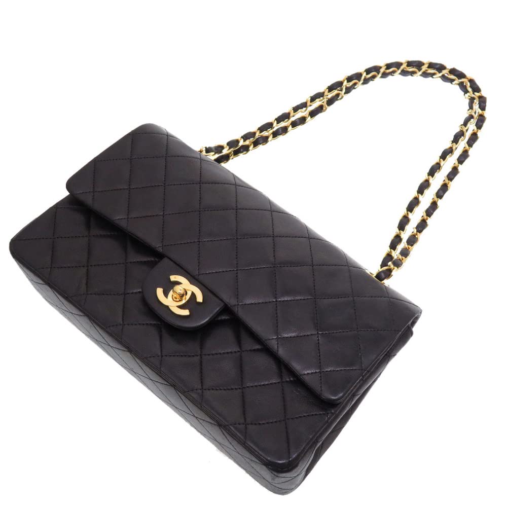 RARE Chanel Vintage Black Silk Chain Cage Evening Shoulder Bag  Dignity  Jewels Inc