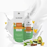 GLAMCARE BODY LOTION With Jojoba Oil, Avocado Oil & Vitamin E which aids in skin suppleness, deep hydration, and natural sun protection, 200g