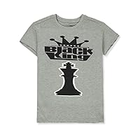 Brooklyn Vertical Boys' S/S Black King Definition T-Shirt