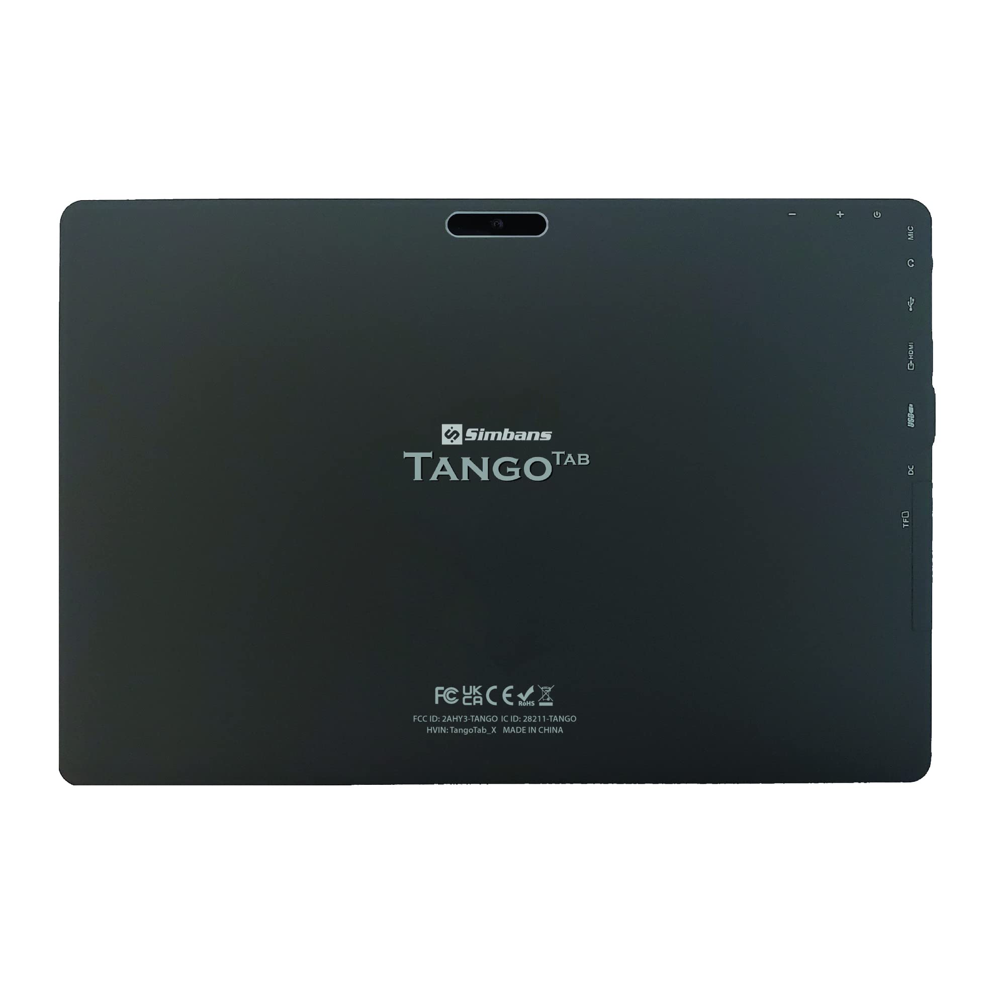 Simbans [3 Bonus Items] TangoTab 10 Inch Tablet and Keyboard 2-in-1 Laptop, 4 GB RAM, 64 GB Disk, Android 10, Mini-HDMI, Micro-USB, USB-A, Inbuilt GPS, Dual WiFi, Bluetooth Computer PC - TLX