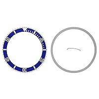 Ewatchparts INSTALLED BEZEL + INSERT COMPATIBLE WITH ROLEX SUBMARINER SAPPAIRE 16610LV 16800 16808 BLUE