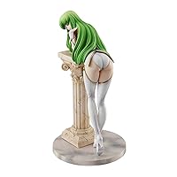 21.5cm CODE GEASS Anime Figure Lelouch of the Rebellion R2: C.C Girl Pvc  Action Figure Adult Collectible model doll Toys