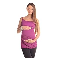 Cami Spaghetti Strap Pregnancy Vest Top Camisole for Pregnant Women 8010