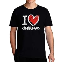 I Love Cienfuegos Chalk Style T-Shirt