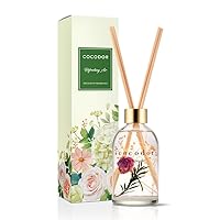 COCODOR Herbarium Reed Diffuser/Refreshing Air/6.7oz(200ml)/ Fragrance Scent Essential Oil Stick Diffuser Set for Bedroom Bathroom Home Décor