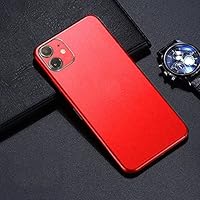 for iPhone 11 Skin Wrap Protector,Tectom 2 Pack Ultra-Thin Water-proo Anti Scratch Back Sticker Decals Protective Film for Apple 11PM (red, iPhone 11)
