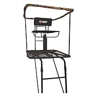 Guide Gear 16' Swivel Ladder Tree Stand for Hunting Climbing Seat Hunt Gear Equipment Accessories