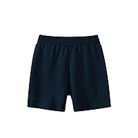 Toddler Boys and Girls Shorts Solid Color Baby Quarter Pants for 1 to 7 Years Pants for Boys Size 5 Infant Boy