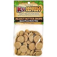 K9 Granola Factory Peanut Butter Drops Dog Treat (8 oz Bag)