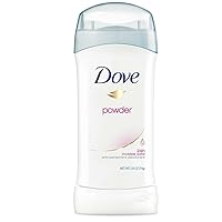 Dove Deodorant 2.6 Ounce Invisible Solid Powder (76ml) (2 Pack)