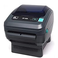 Zebra ZP450 (ZP 450) Label Thermal Bar Code Printer | USB, Serial, and Parallel Connectivity 203 DPI Resolution | Made for UPS WorldShip | Includes Software