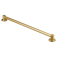 Moen Align Brushed Gold 36-Inch Bathroom Safety Grab Bar, YG0436BG