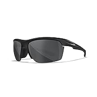 Wiley X WX Youth Force Sport Swift Youth Kid's Shatterproof Sunglasses For Baseball, Golf, Sports, and Outdoor Matte Black Frames with Smoke Grey Lenses
