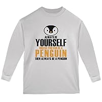 Always Be Yourself Penguin Youth Long Sleeve T Shirt