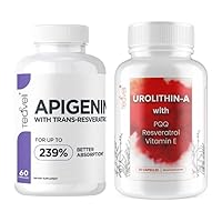 Advanced Urolithin-A and Advanced Apigenin Supplement Bundle