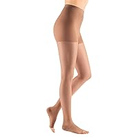 mediven sheer & soft for Women, 20-30 mmHg Panty Open Toe Compression Stockings, Natural, III-Standard