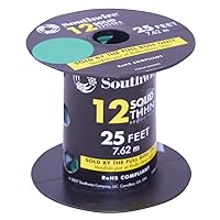 Southwire 25 ft. 12 Green Solid CU THHN Wire