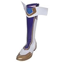 Men's Cosplay MOBA Game Star Guardian EZ Artificial Leather Star Guardian EZ Middle Boots Shoes
