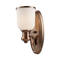 Elk Home Renaissance 2-Light Sconce - in Sunset Silver Finish, with Sunset Silver Metal Shade with Crystals, Traditional Style