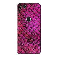 R3051 Pink Mermaid Fish Scale Case Cover for Google Pixel 2 XL