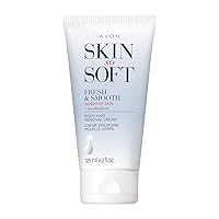 Avon Skin So Soft Fresh & Smooth Sensitive Skin Body Hair Removal Cream 4.2 fl oz - Body Hair Removal Depilatory Cream Sensitive Skin 1 Pack