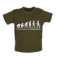 Evolution of Woman - Gardener - Organic Baby/Toddler T-Shirt
