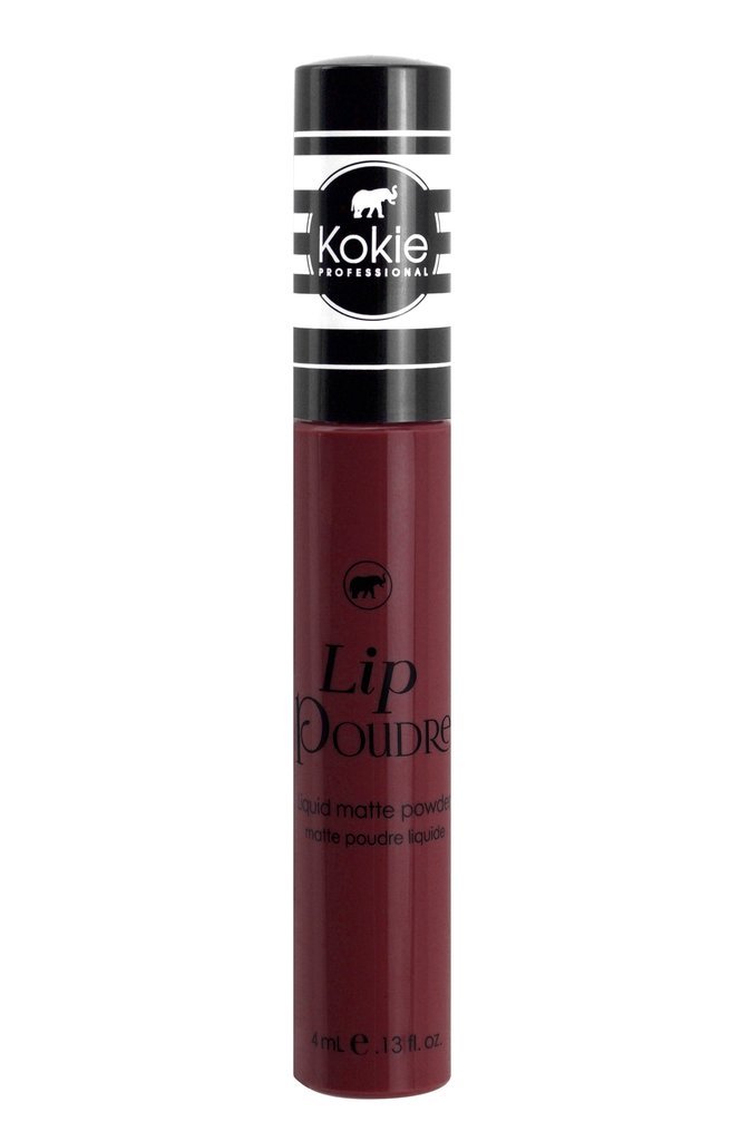 Kokie Cosmetics Lip Poudre Liquid Lip Powder, Secrecy, 0.13 Fluid Ounce