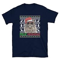 Turkish Van Cat Feliz Meowidad Funny Christmas Ugly Pajama T-Shirt