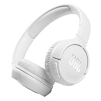 Tune 510BT: Wireless On-Ear Headphones with Purebass Sound - White, Medium