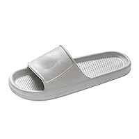 Shower Shoes Bath Slipper Slides Sandal for Women and Mens Bathroom Pool Non-Slip Quick Drying