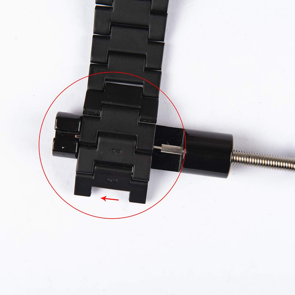 BOBO BIRD Wood Watch Link Removal Tool Watch Band Tool with 3 Extra Pins for Watch Repair Watches Band Adjustment