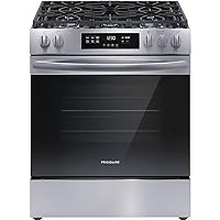 Frigidaire FCFG3062AS Frigidaire FCFG3062A 30 Inch Wide 5.1 Cu. Ft. Gas Range with Quick Boil Burner and Steam Clean