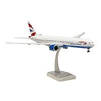 Hogan Wings - British Airways Boeing 777-336ER Triple-Seven - Reg. No.: G-STBH - (White - Union Flag with Crest Livery) - Scale: 1:200 - Snap-Fit Model