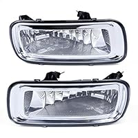 PIT66 Front Bumper Fog Lights, Compatible with Ford F150 2004 2005 2006/Fit Lincoln Mark LT 2006 Fog Lamp Assembly Driver & Passenger Side, neblineros para autos delantero,faros antiniebla