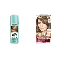 Magic Root Cover Up and Excellence Creme Permanent Hair Color Bundle