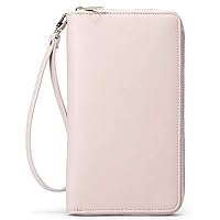 Backpack Purse for Women Fashion Leather bundles with Women Wallet Large Capacity Leather Zipper Around Clutch Card Holder Organizer Ladies Travel Purse with Removable Wristlet