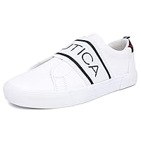 Nautica Men's Classic Slip-On Casual Shoe,Low Top Loafer, Fashion Sneaker