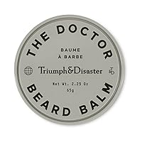 TRIUMPH & DISASTER | The Doctor Beard Balm | Firm Hold & Non-Greasy - Natural Finish, 2.29 oz