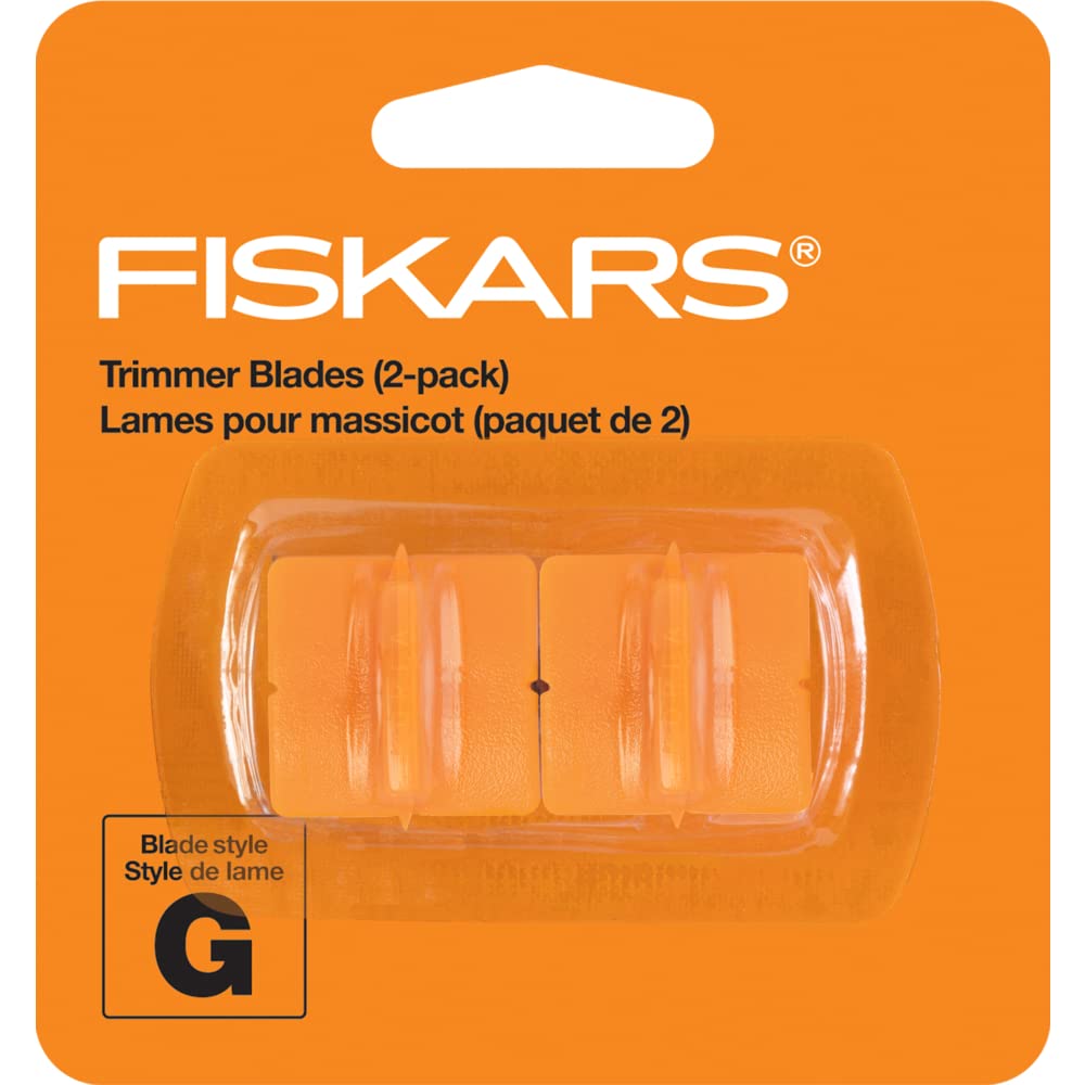 Fiskars Paper Cutter Replacement Blades - 2-Pack - Style G for 9