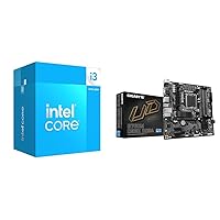 Intel Core i3-14100 Desktop Processor 4 cores (4 P-cores + 0 E-cores) up to 4.7 GHz & GIGABYTE B760M DS3H DDR4 (LGA 1700/ Intel/ B760/ M-ATX/ DDR4/ Dual M.2/ PCIe 4.0/ USB 3.2 Gen 2